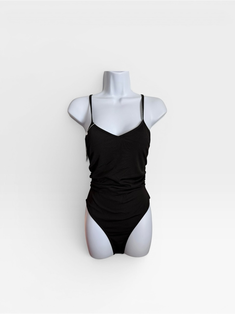 Classic Black One-Piece Swimsuit